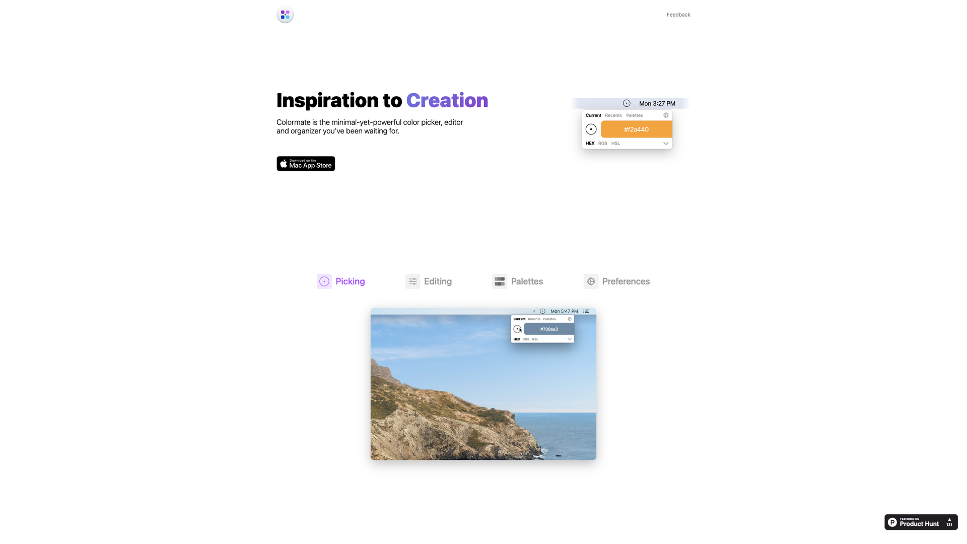 Colormate screenshot