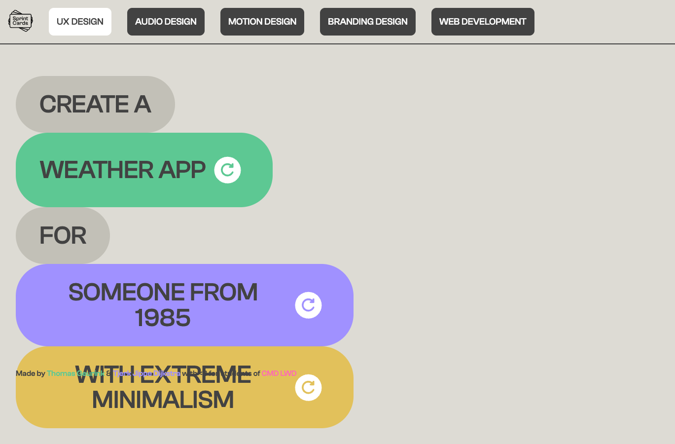 Sprint Cards screenshot