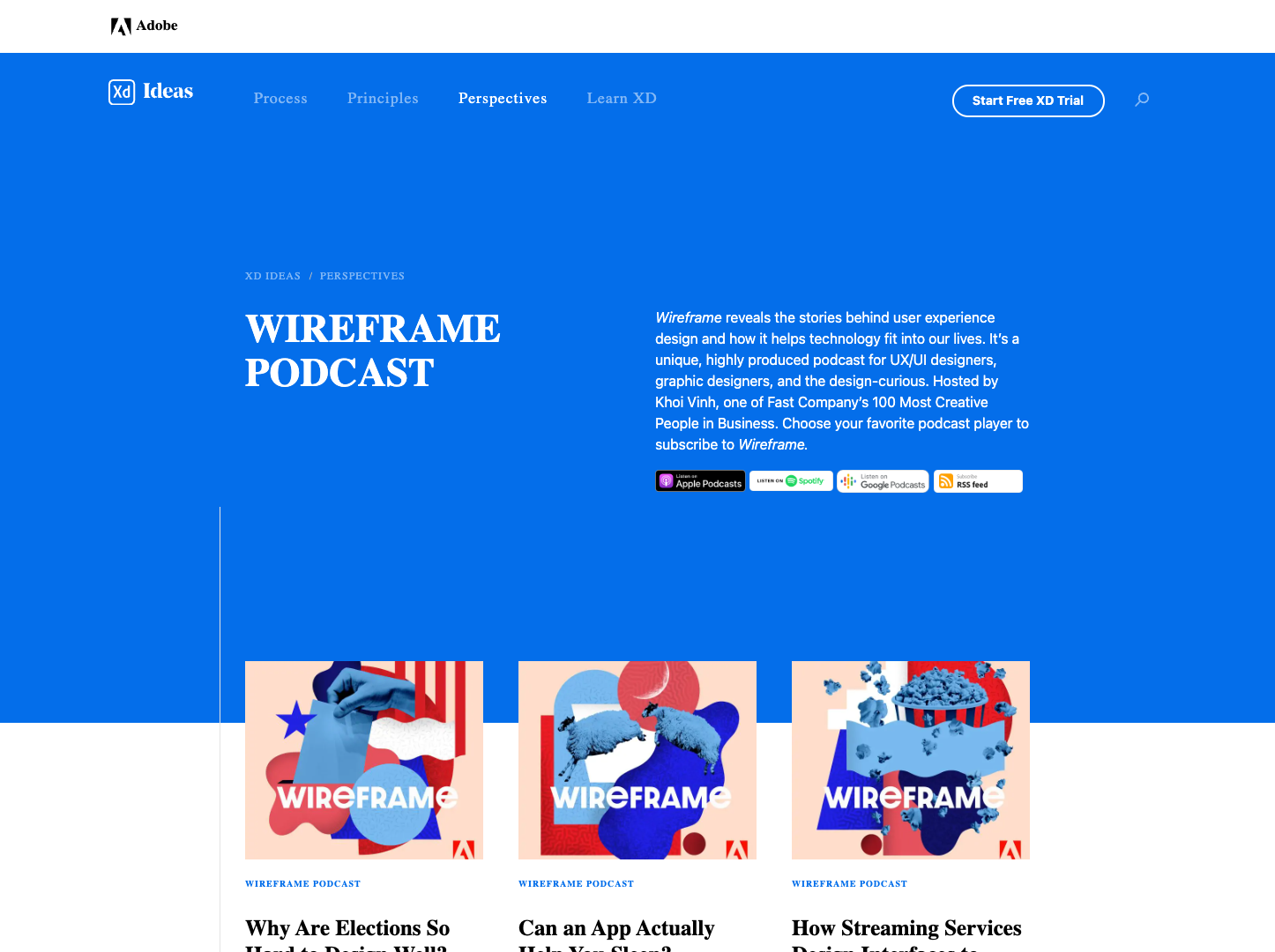 Wireframe Podcast with Khoi Vinh screenshot