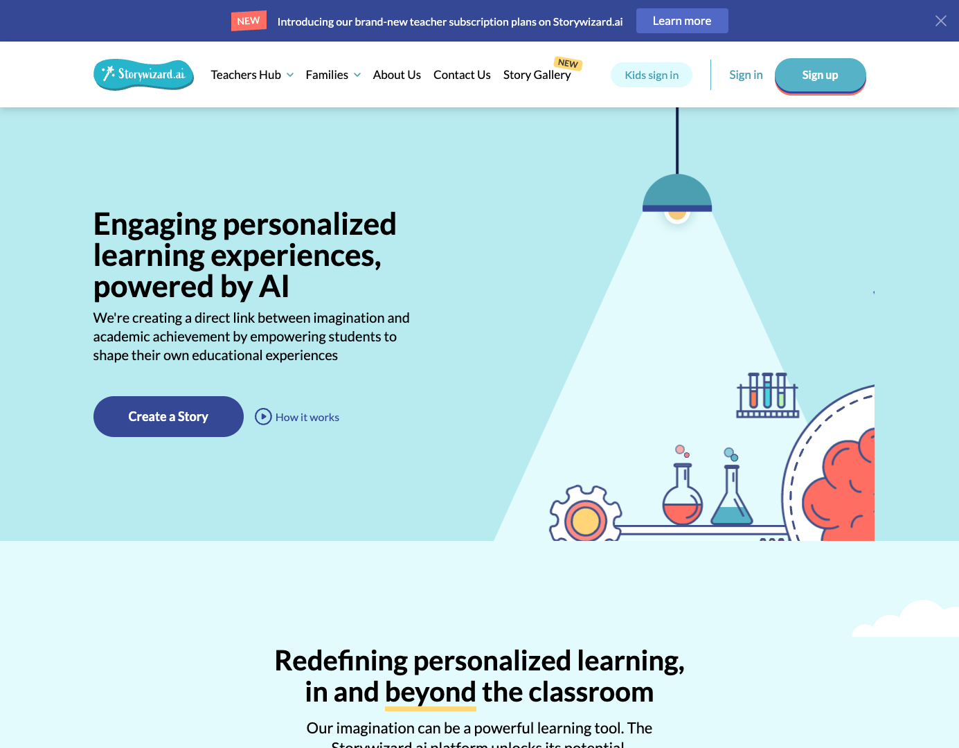 Storywizard.ai screenshot