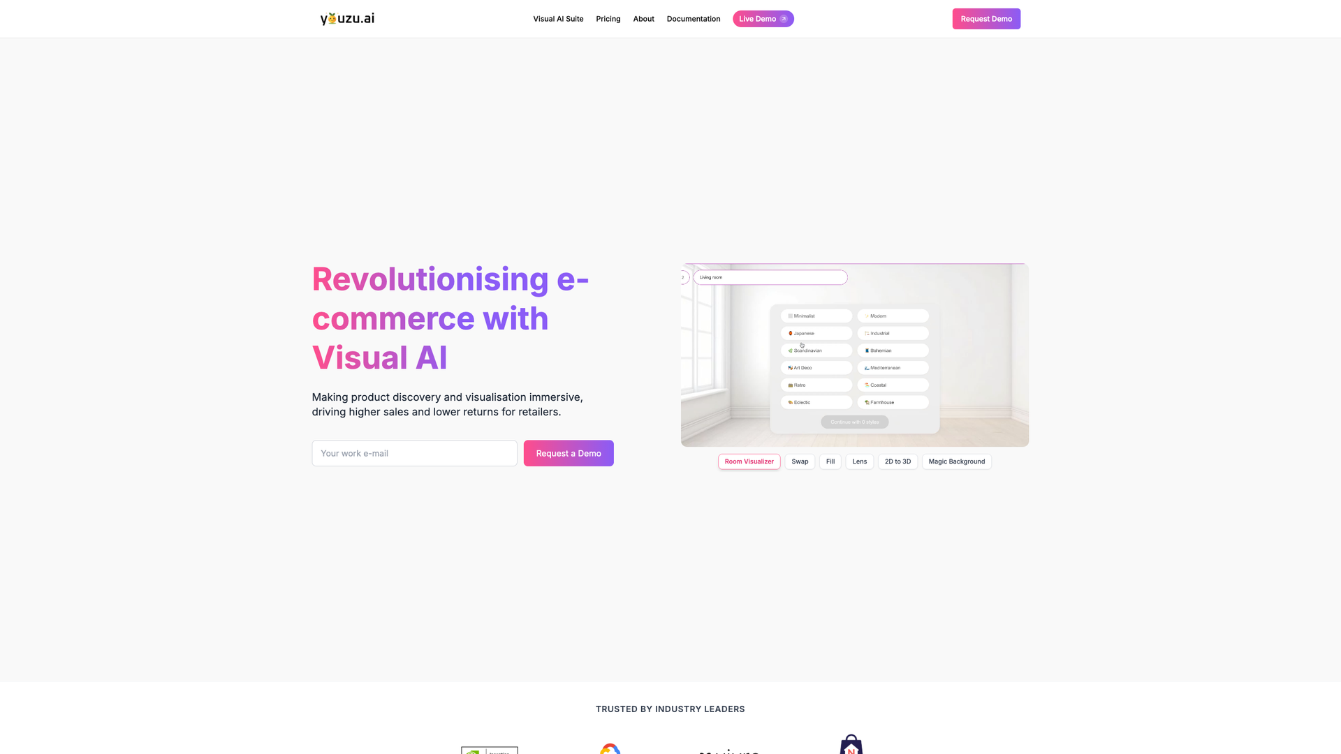 Youzu AI Visual Commerce Suite screenshot