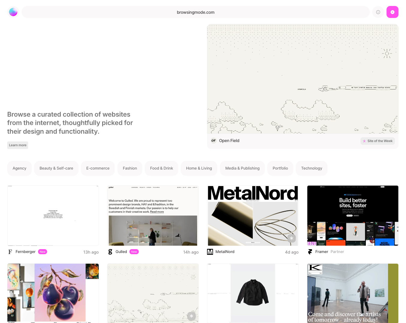 Browsing Mode screenshot
