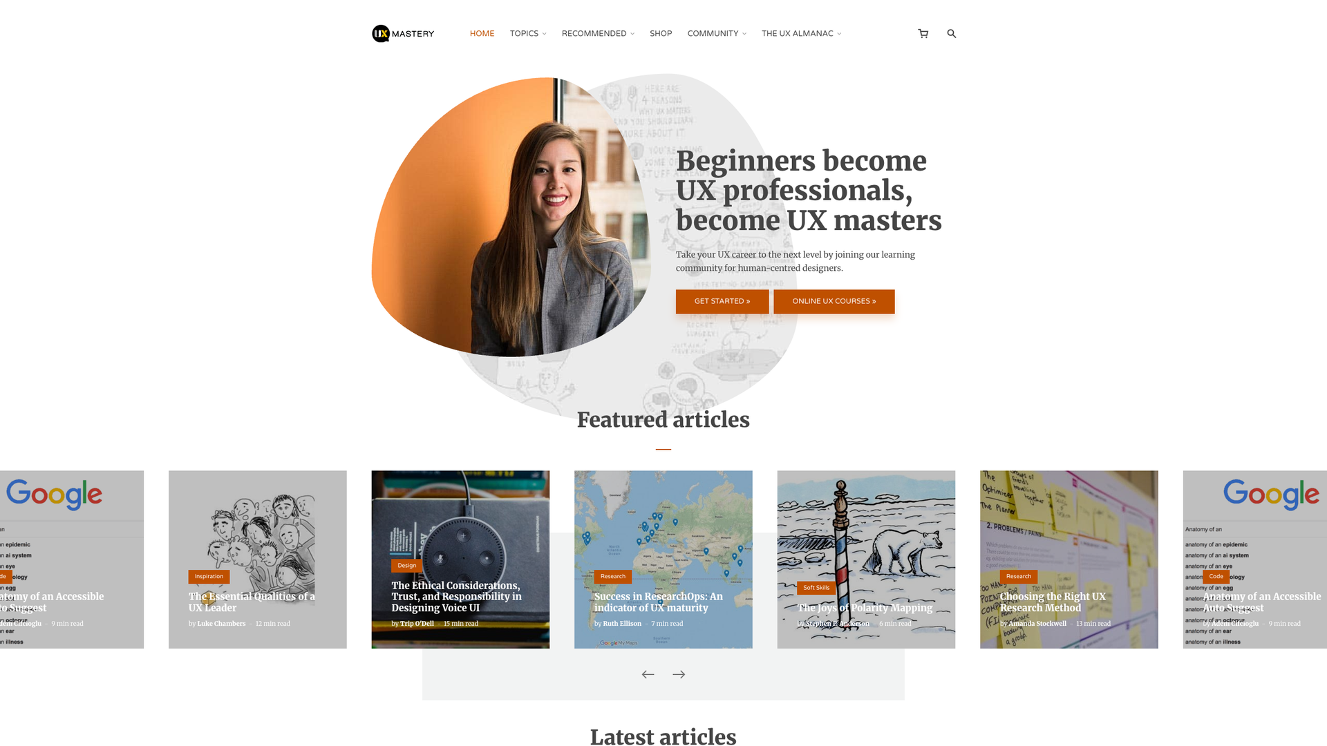 UX Mastery screenshot