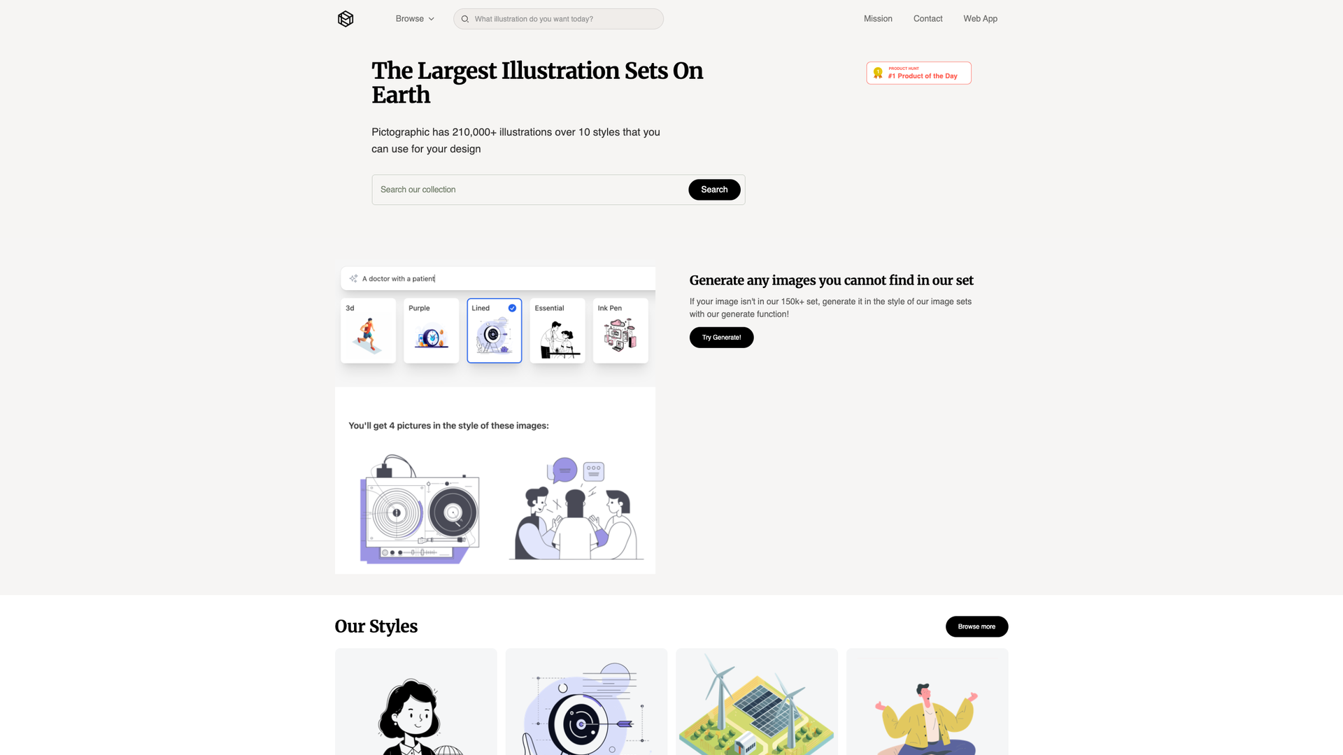 Pictographic screenshot