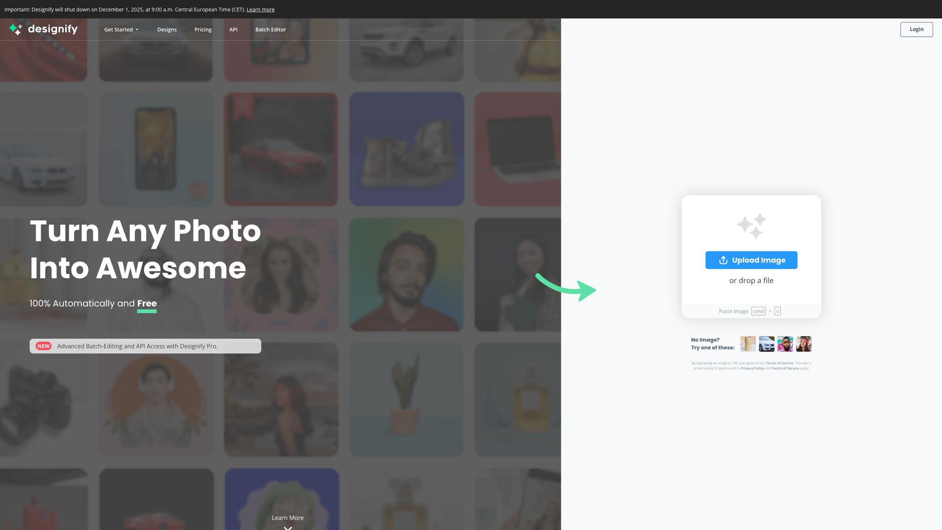 Designify screenshot