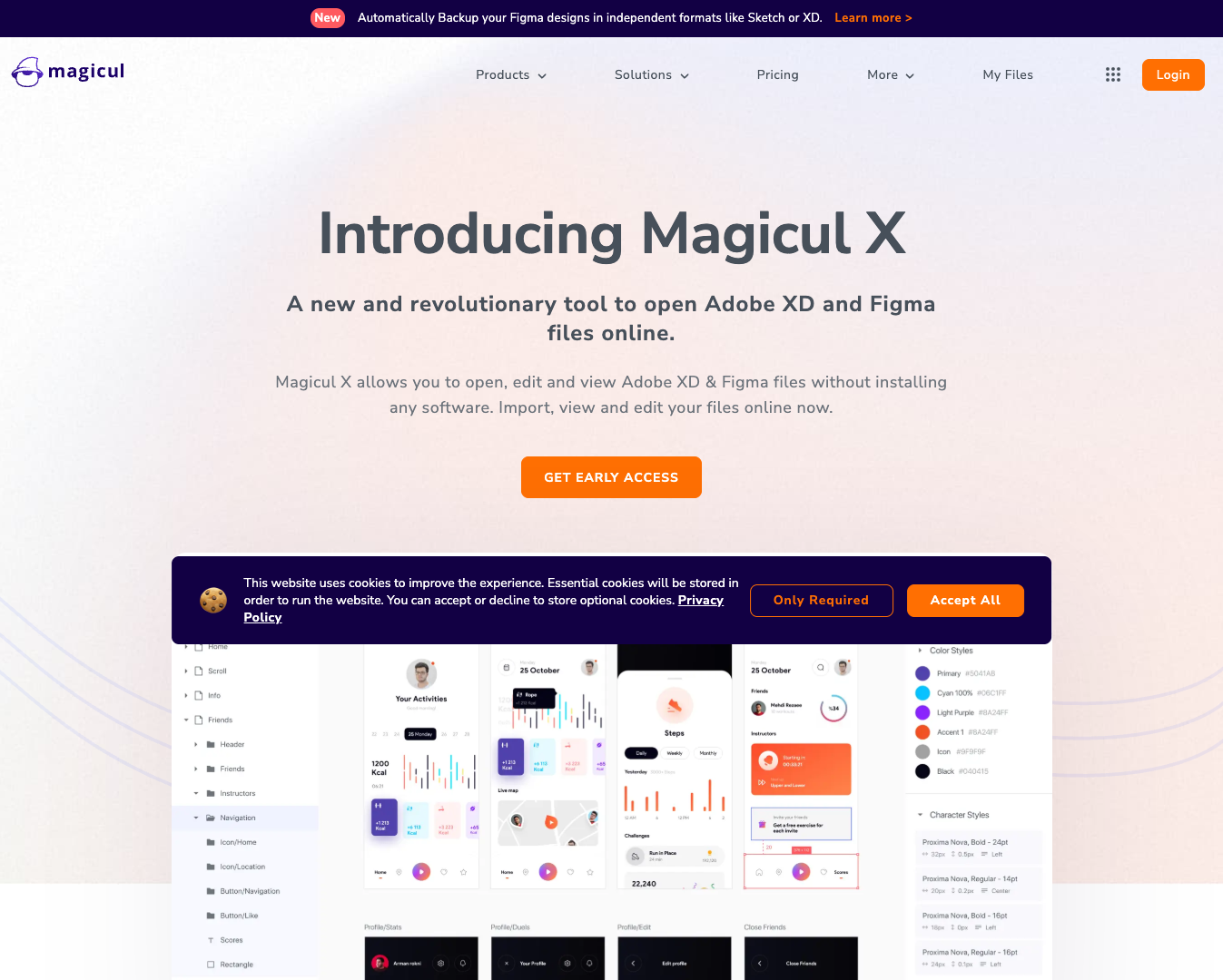 Magicul X Editor screenshot