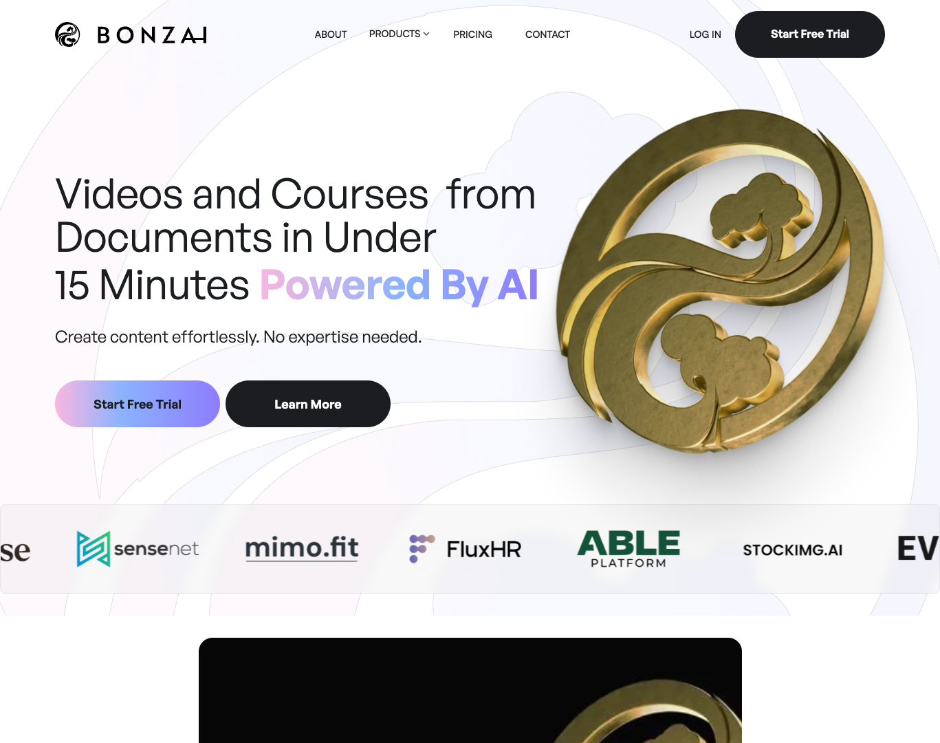 Bonzai AI screenshot