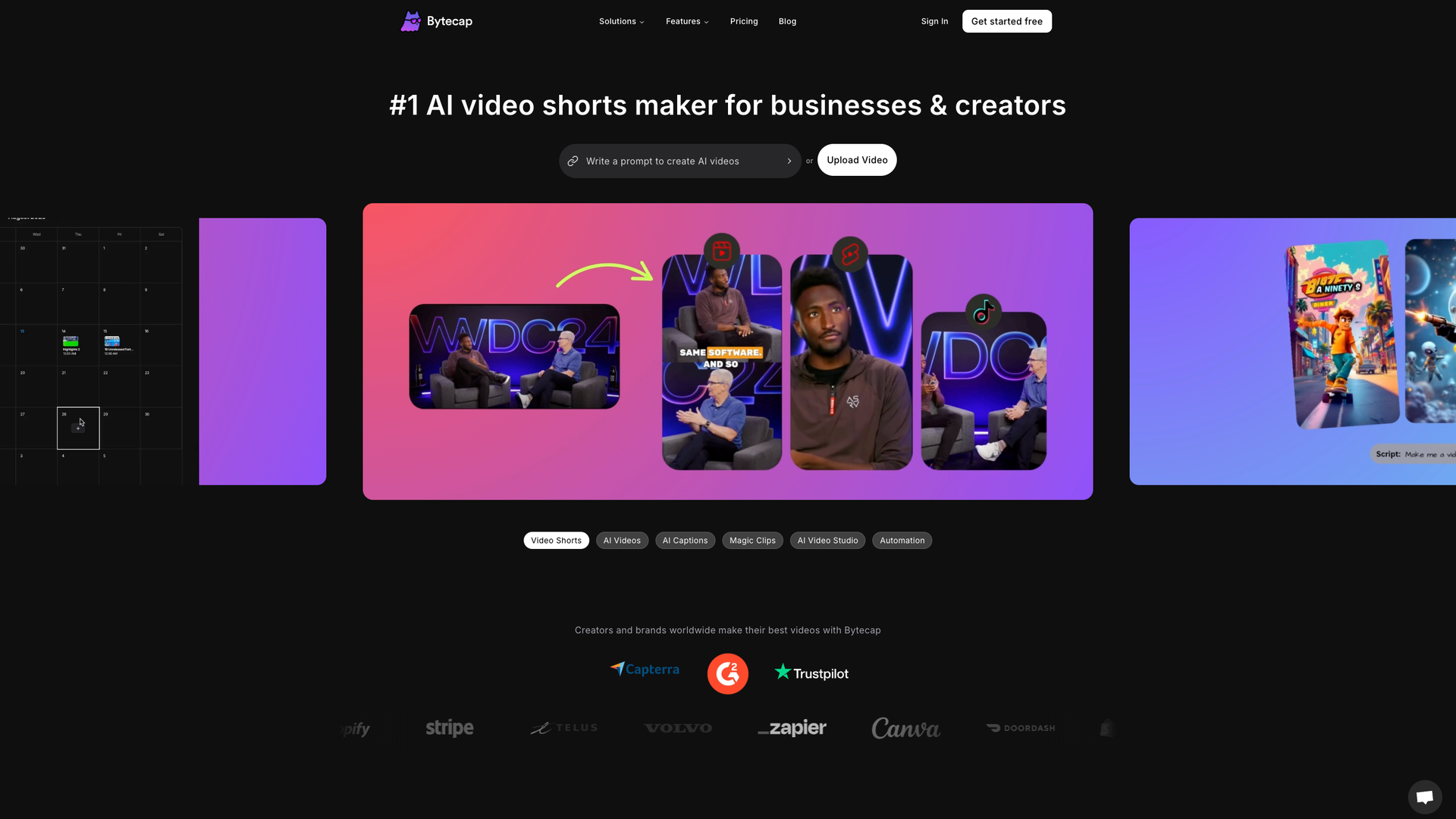 Bytecap AI Video Maker screenshot