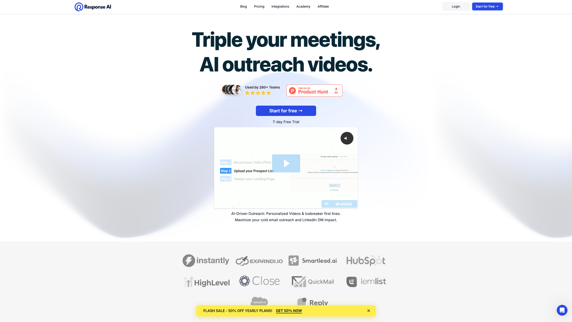 Response AI screenshot