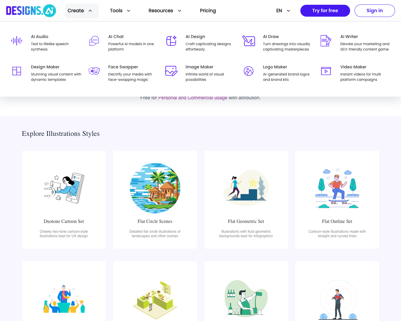 Graphicmaker Illustrations screenshot