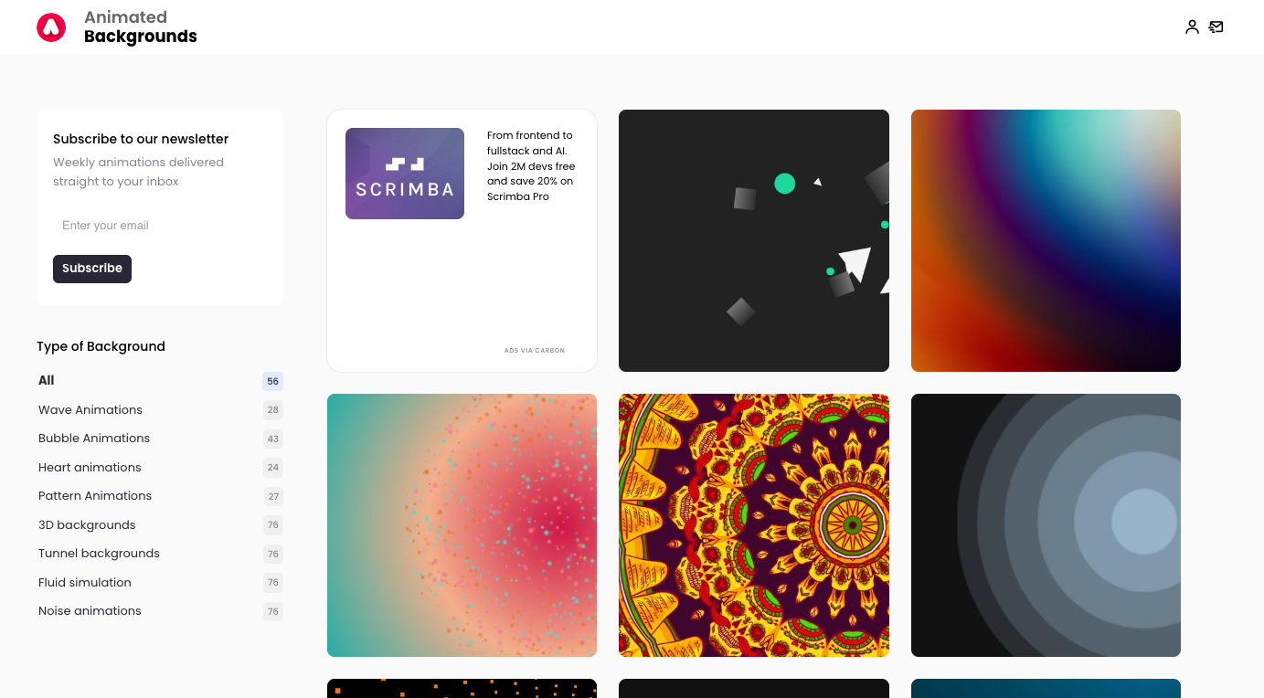 Animated Backgrounds screenshot