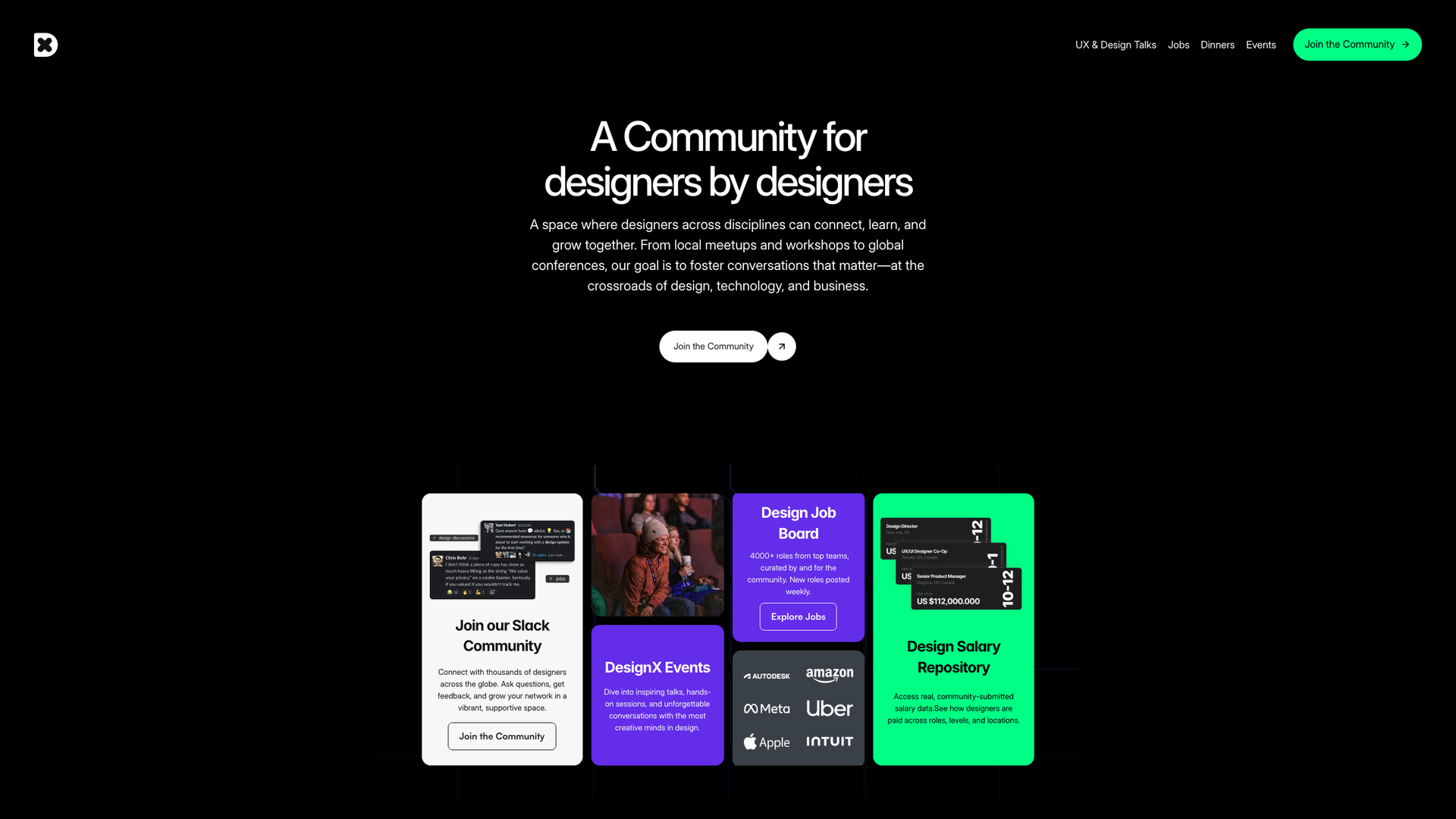 DesignX Community screenshot