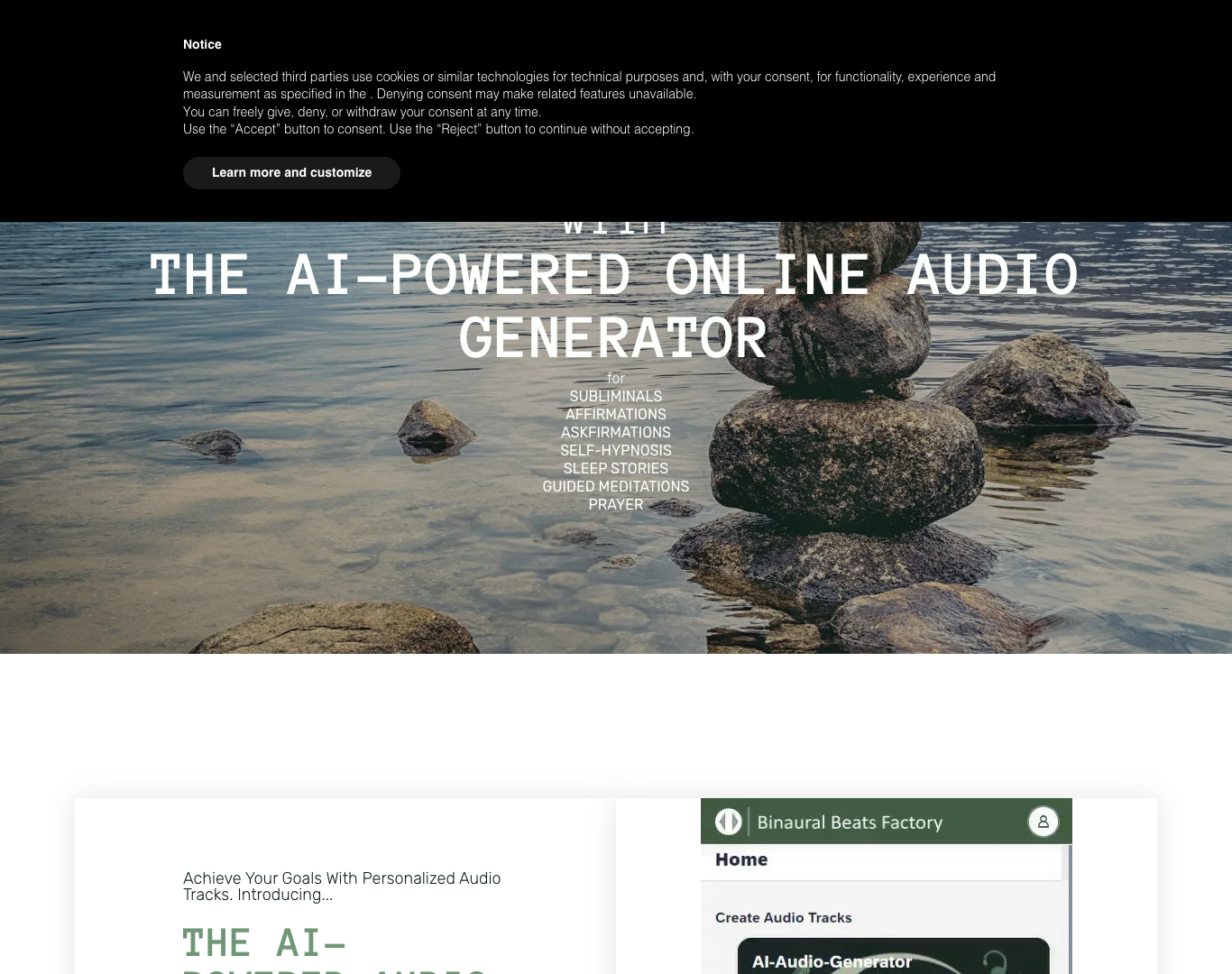 Binaural Beats Factory screenshot