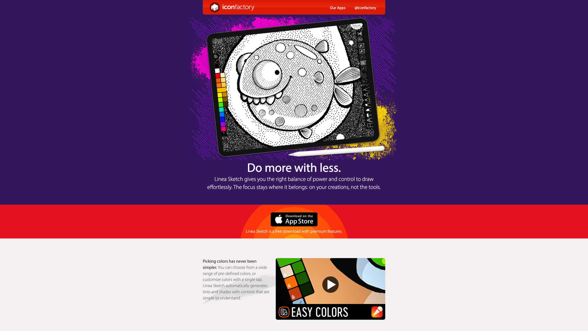 Linea Sketch screenshot