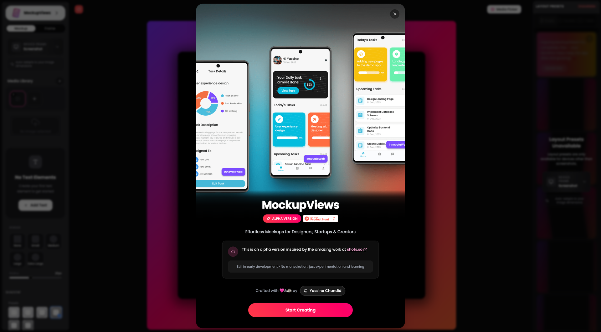 MockupViews screenshot