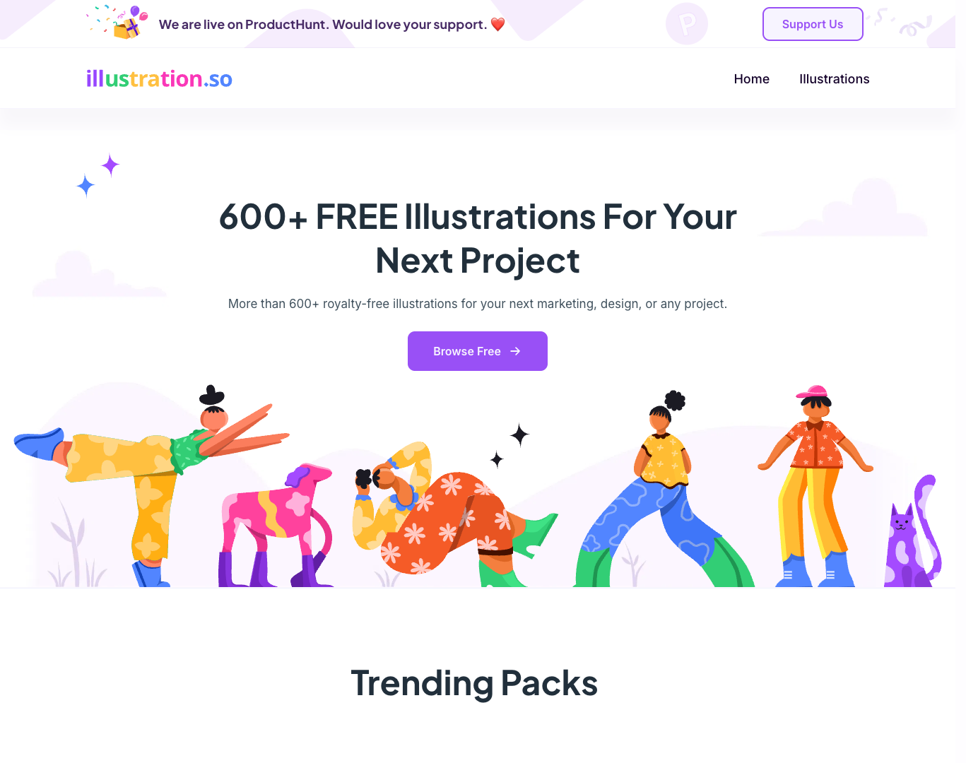 Illustrations.so Free Pack screenshot