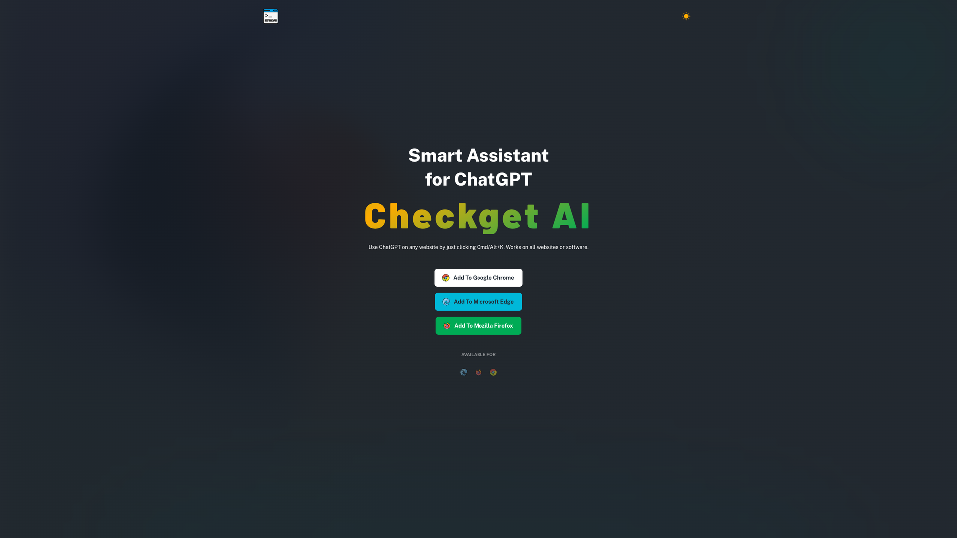 Checkget AI screenshot