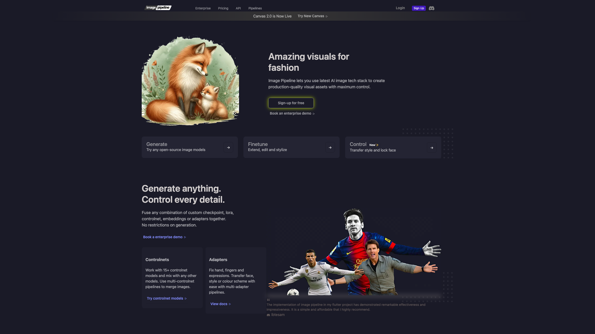 Image Pipeline screenshot