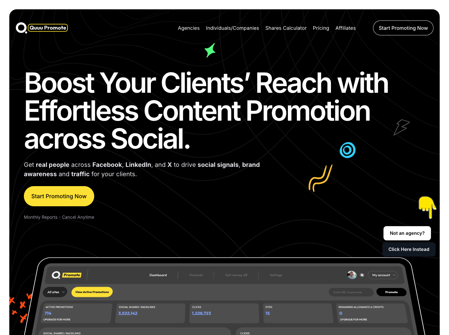 Quuu Promote screenshot