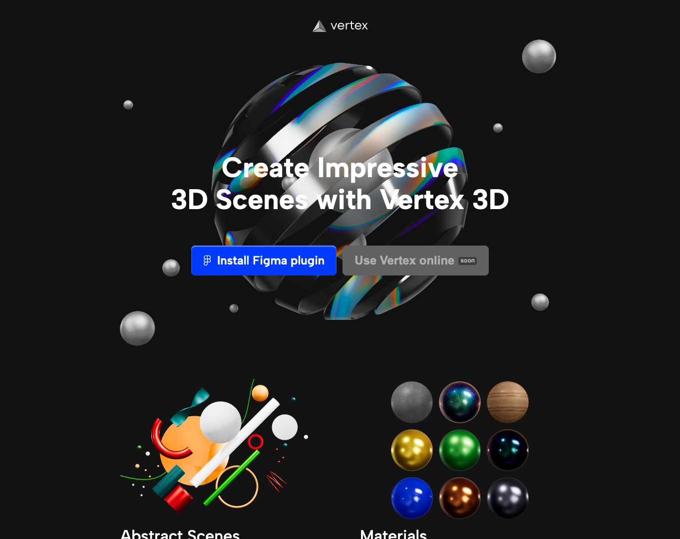 Vertex 3D screenshot