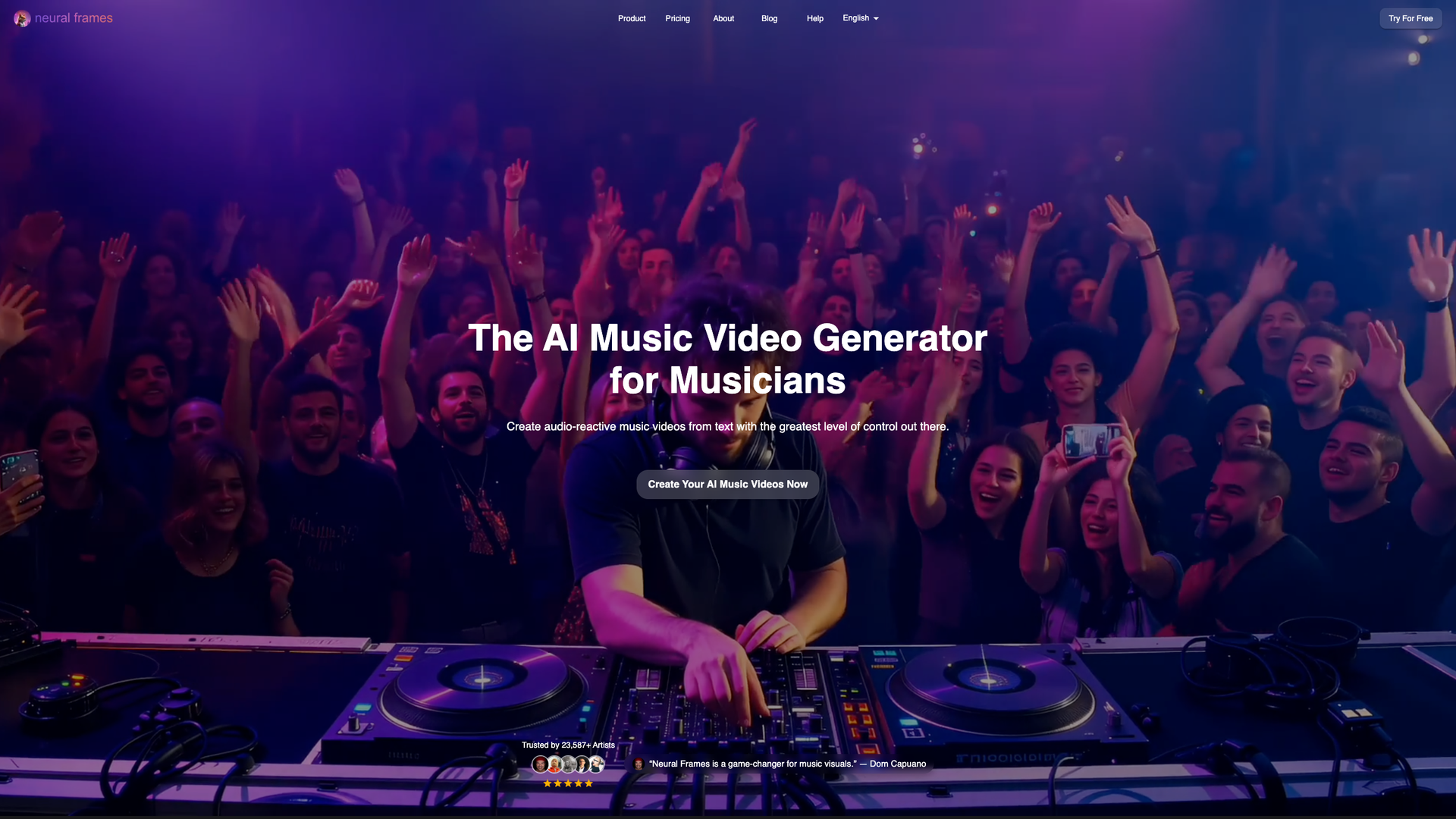 Neural Frames screenshot