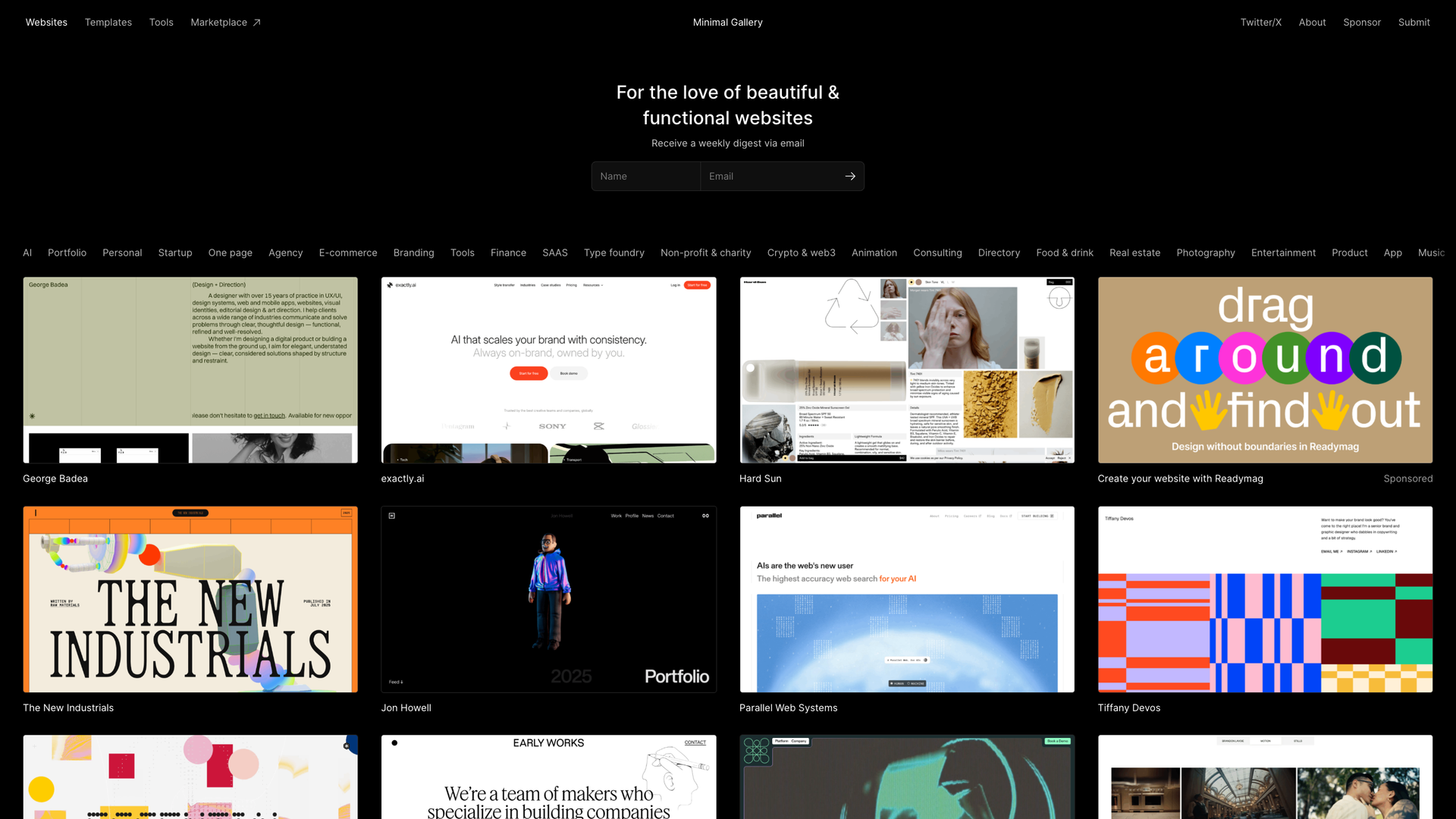Minimal Gallery screenshot
