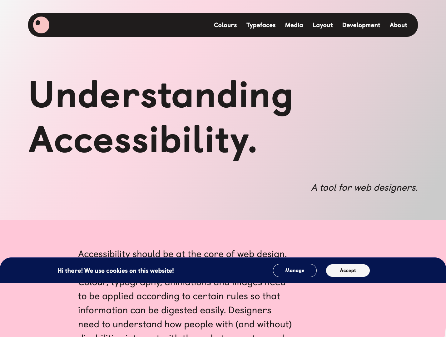 Understanding Accessibility screenshot