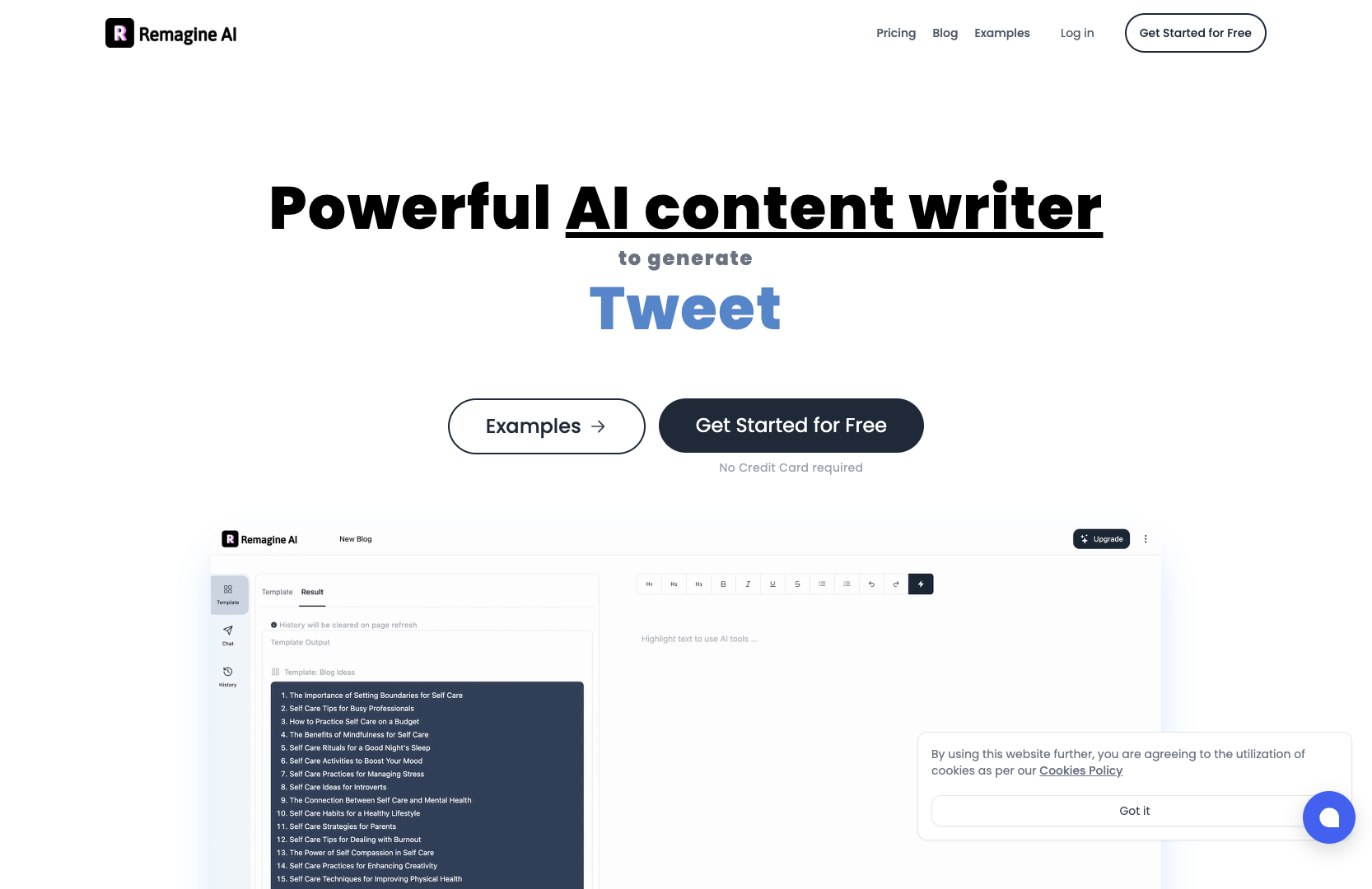 Remagine AI screenshot
