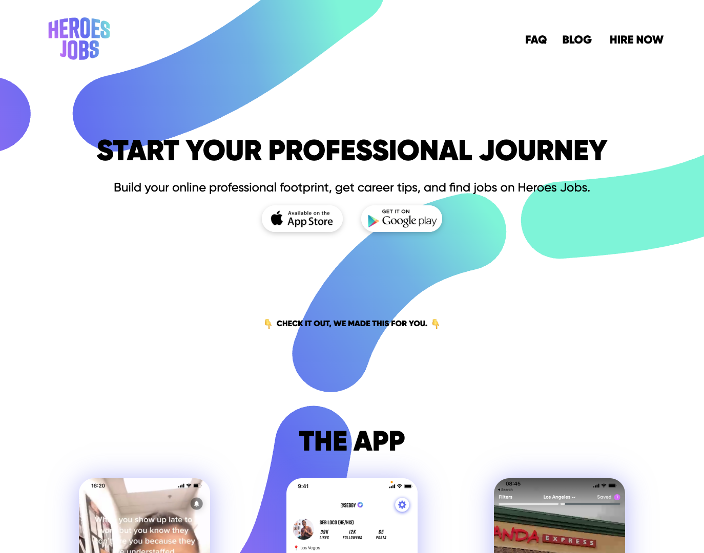 Heroes Jobs screenshot