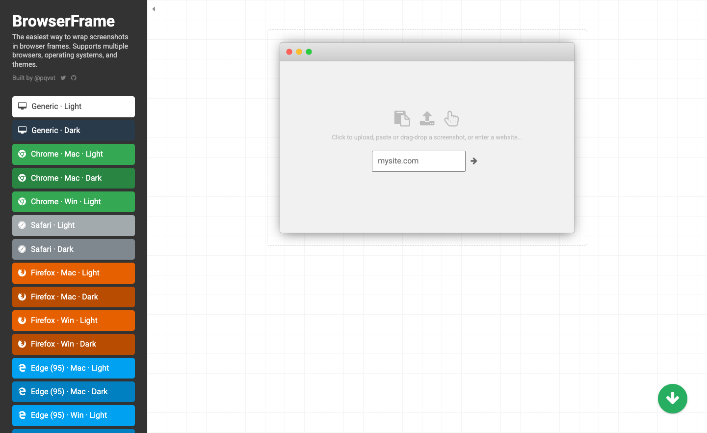BrowserFrame screenshot