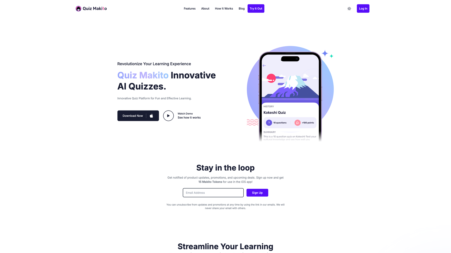 Quiz Makito screenshot