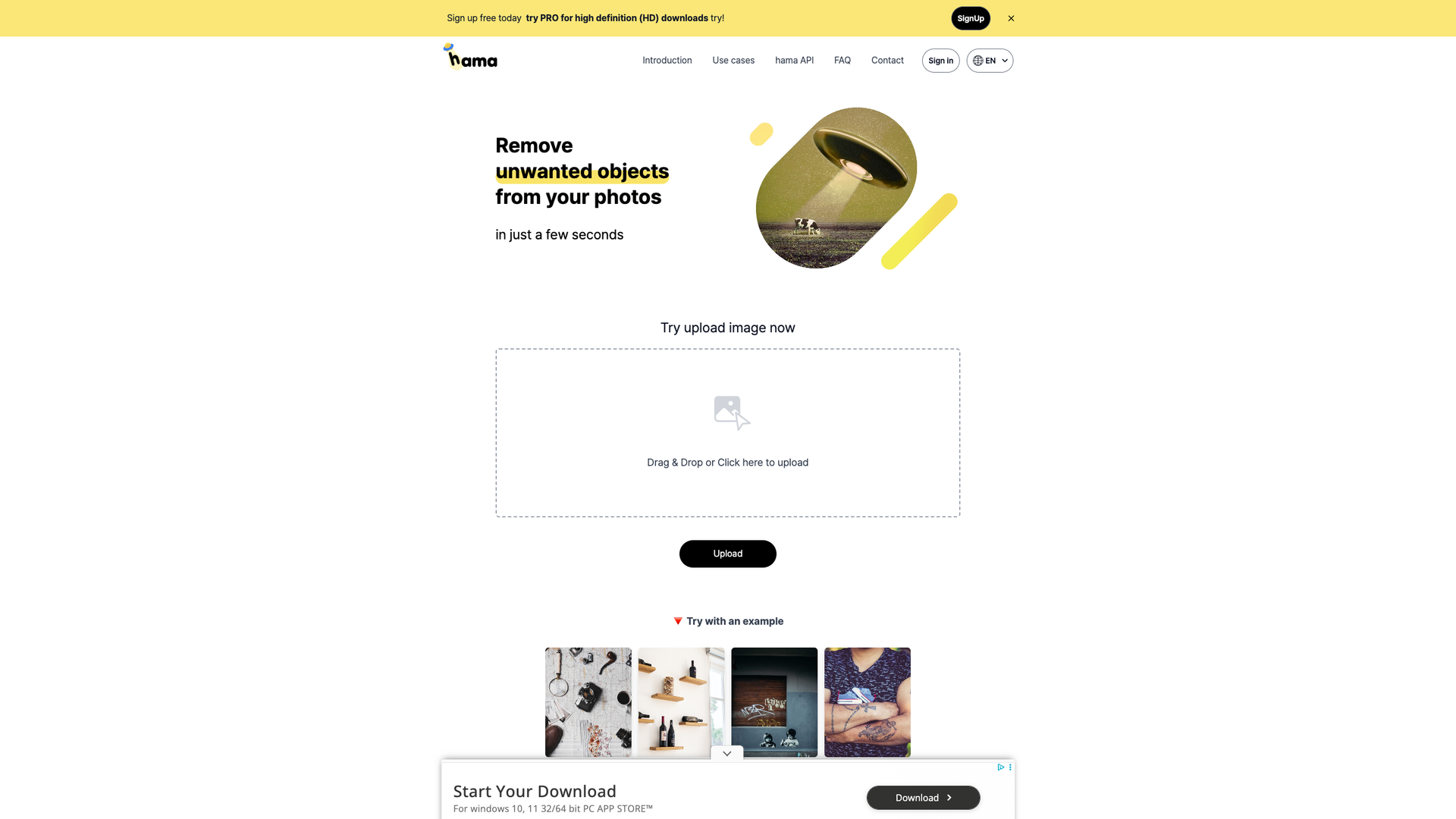 Hama AI Image Eraser screenshot