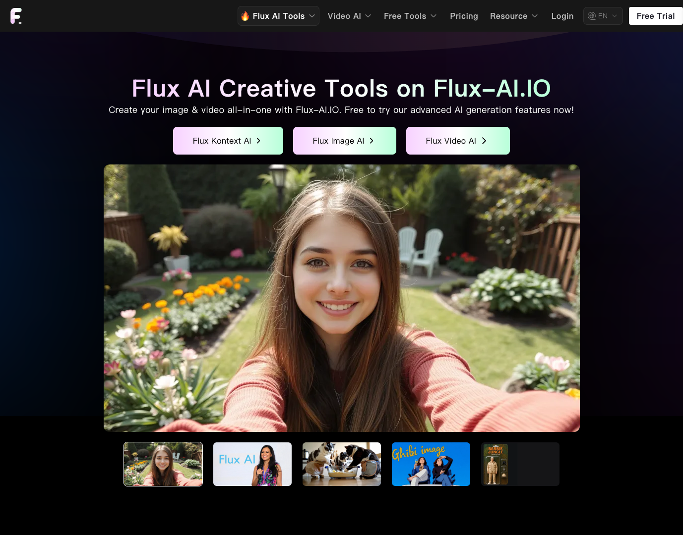 Flux AI screenshot