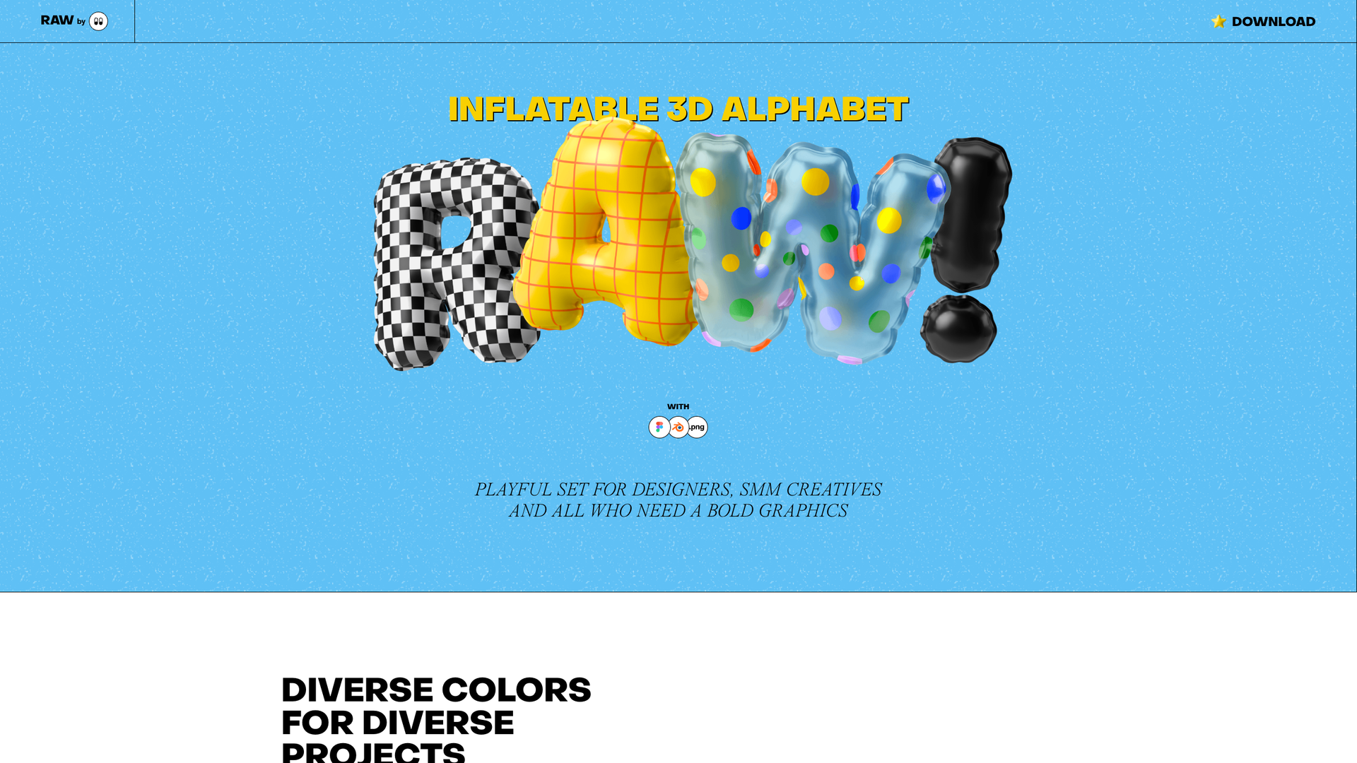 Inflatable 3D Alphabet Pack screenshot