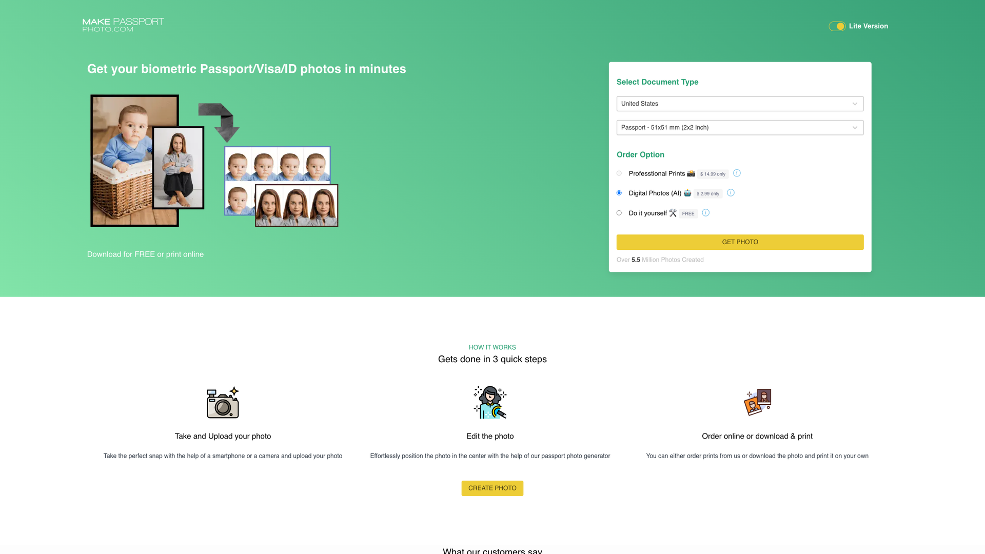 Passport Photo AI Maker screenshot