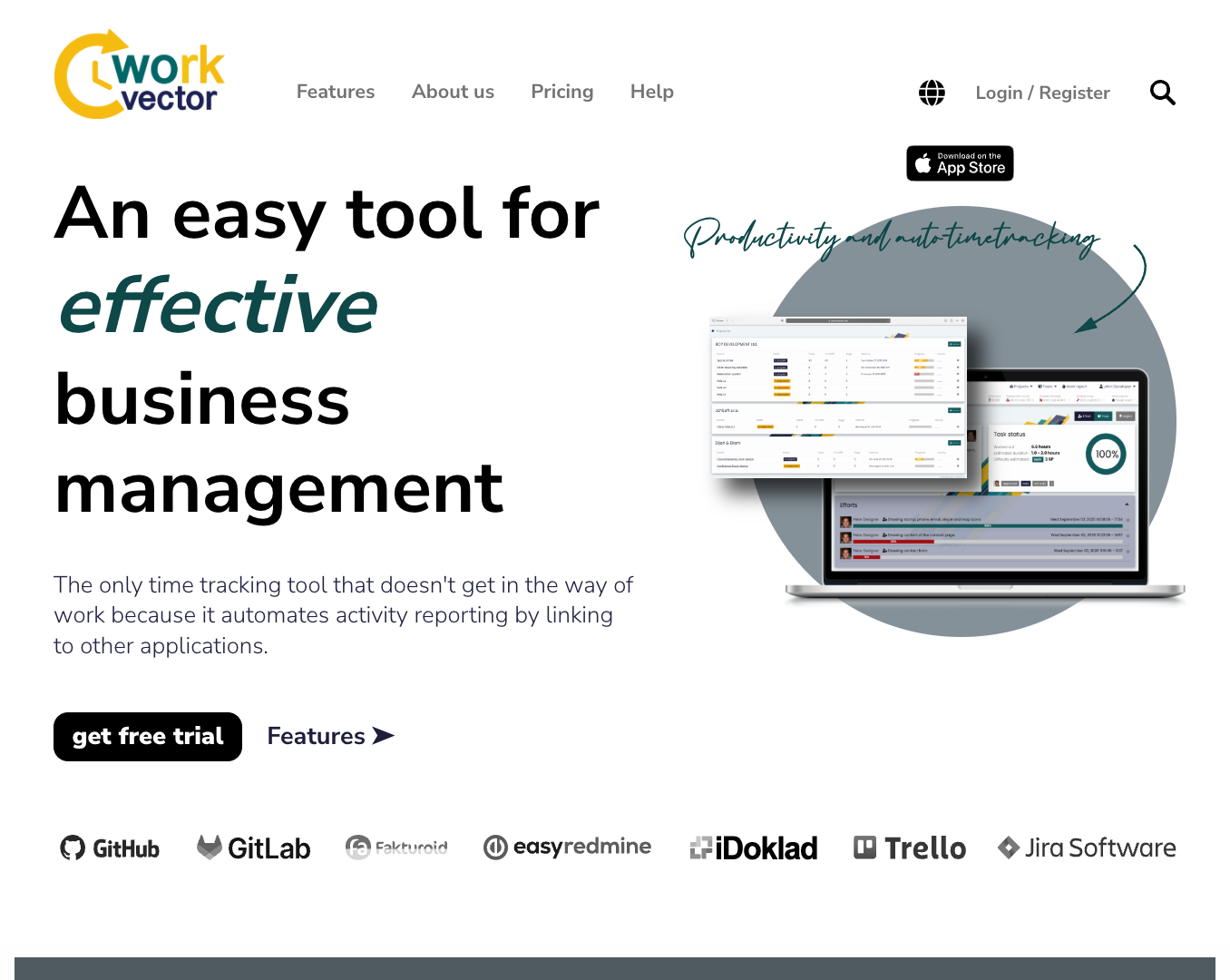 WorkVector screenshot