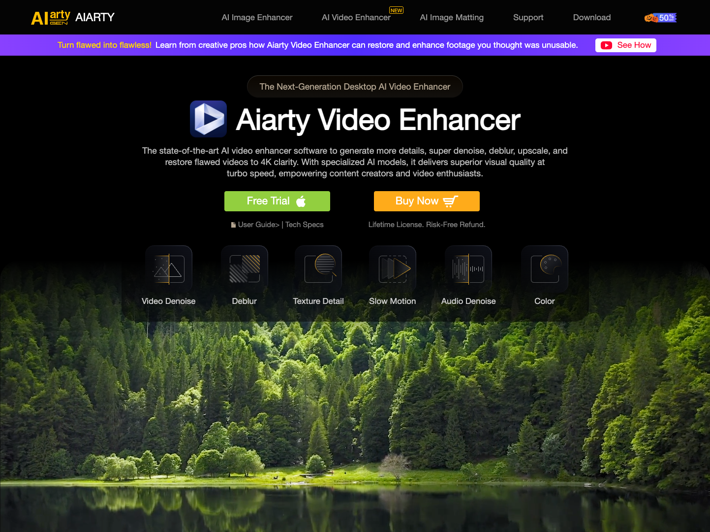 Aiarty Video Enhancer screenshot