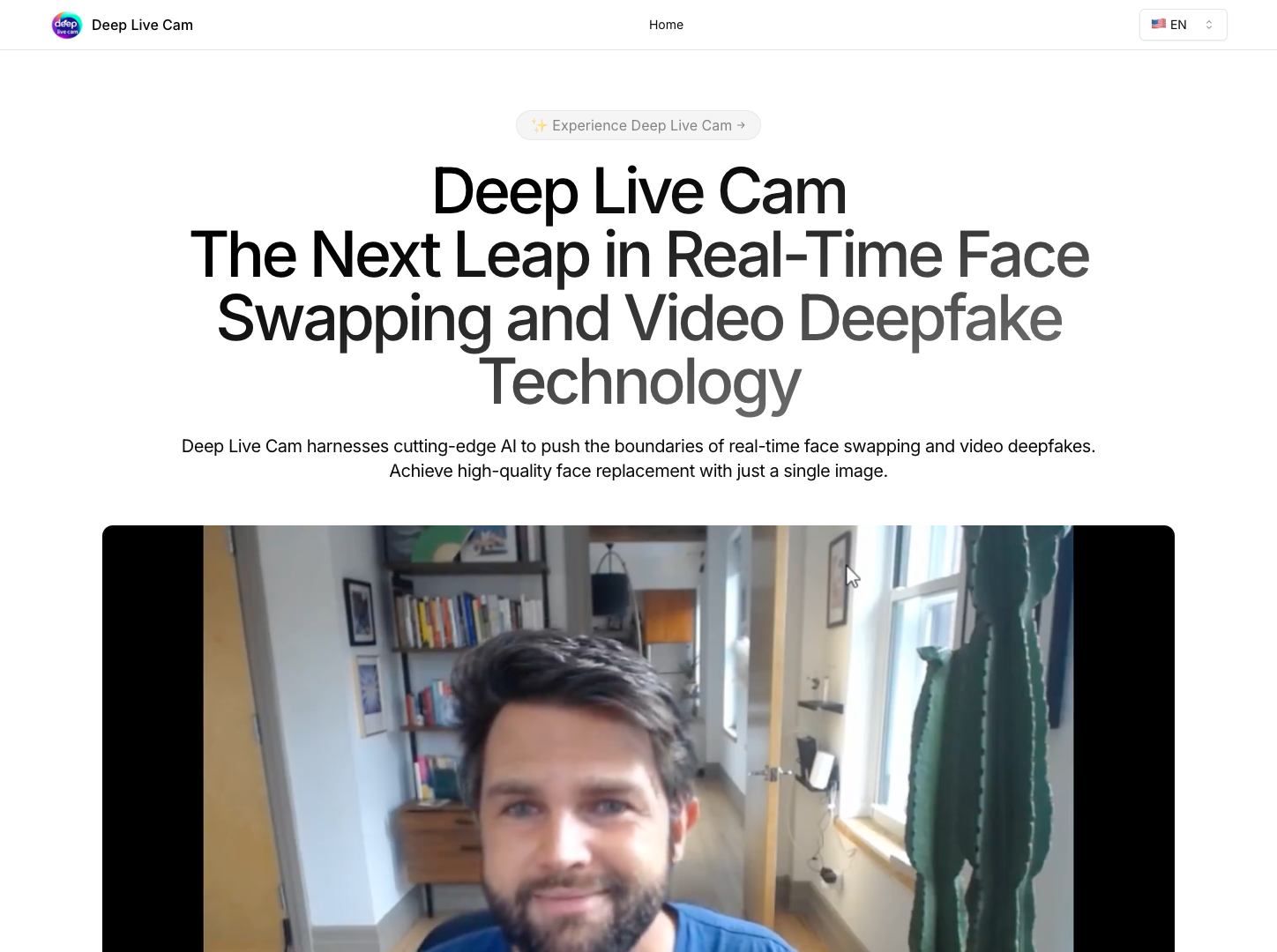 Deep Live Cam screenshot