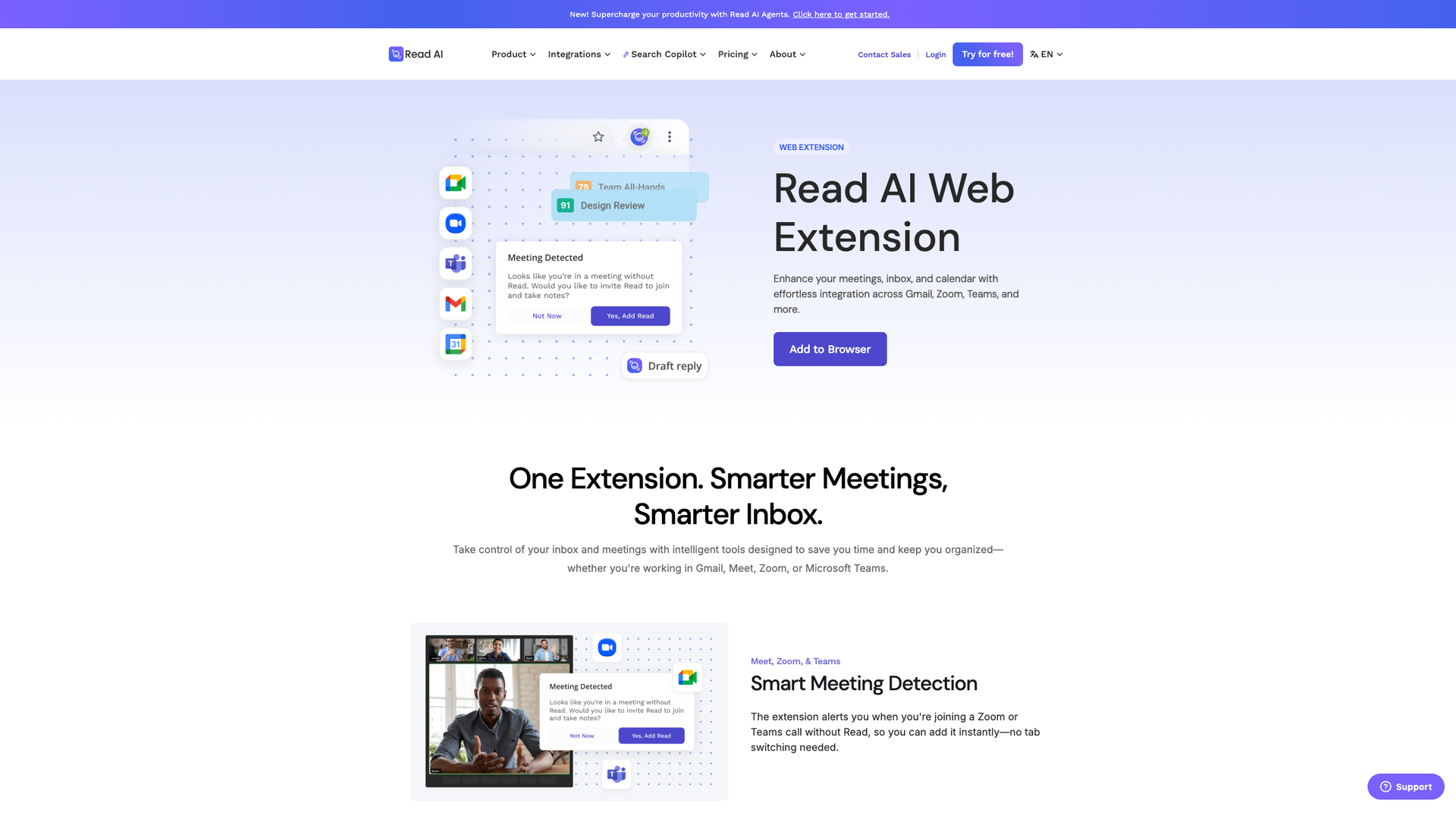 Read AI Chrome Extension screenshot