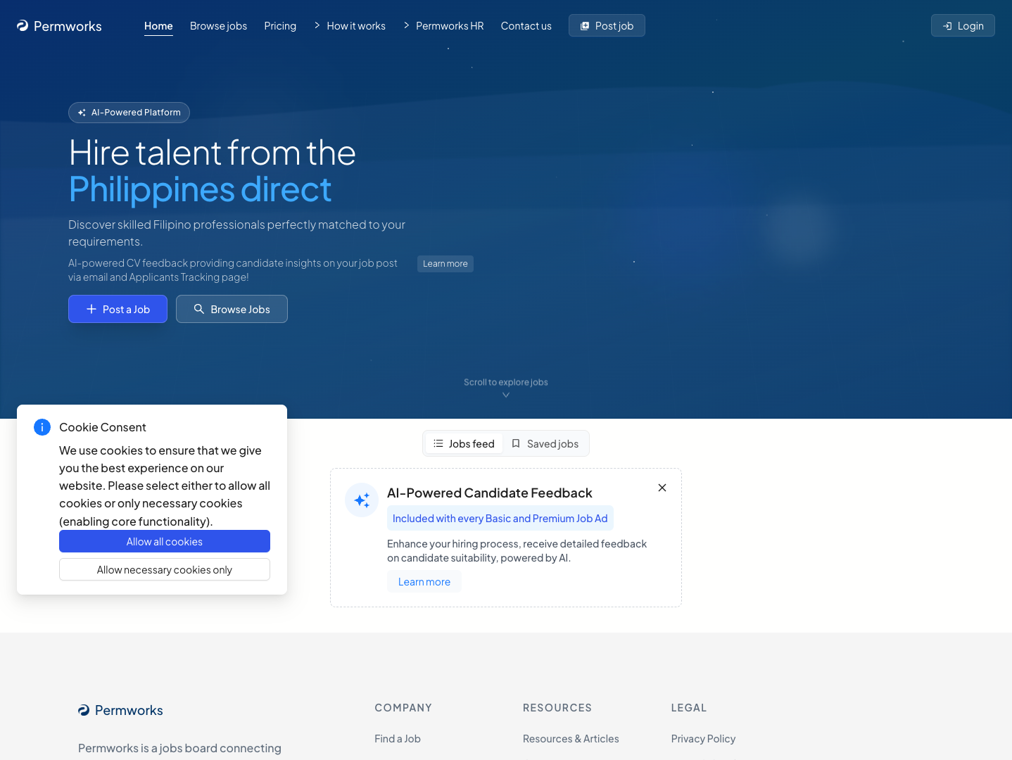 Permworks screenshot
