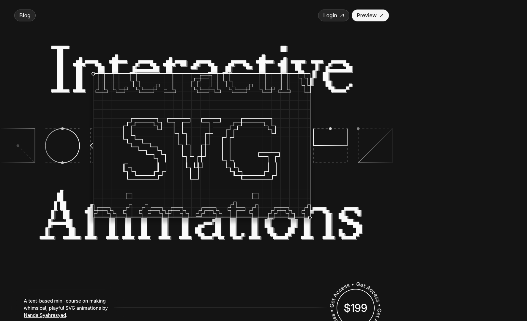 Interactive SVG Animations screenshot