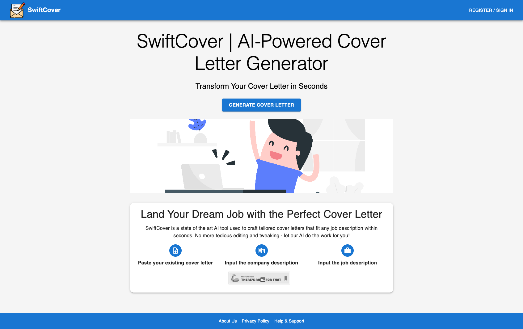 SwiftCover screenshot