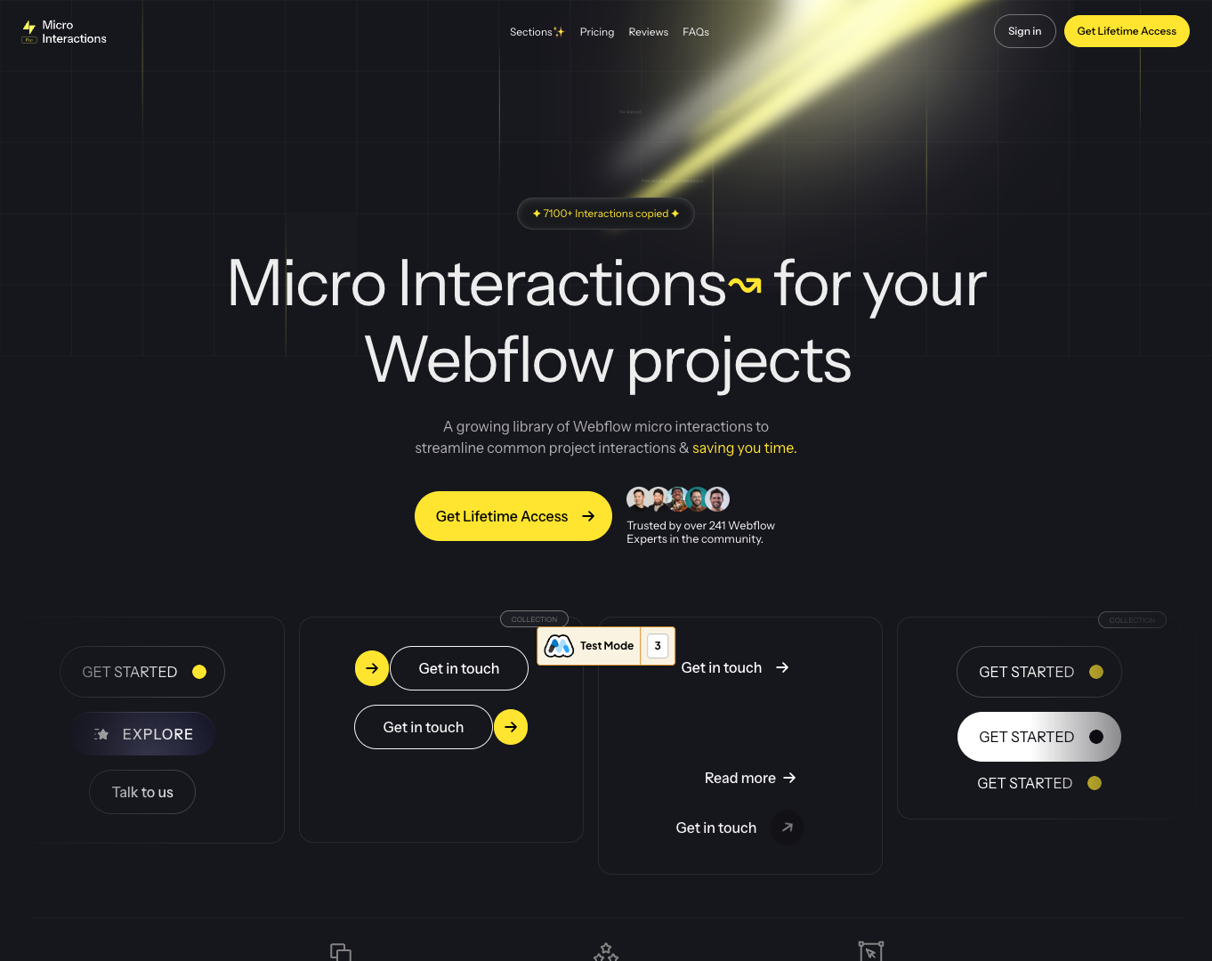 Micro-Interactions Pro screenshot