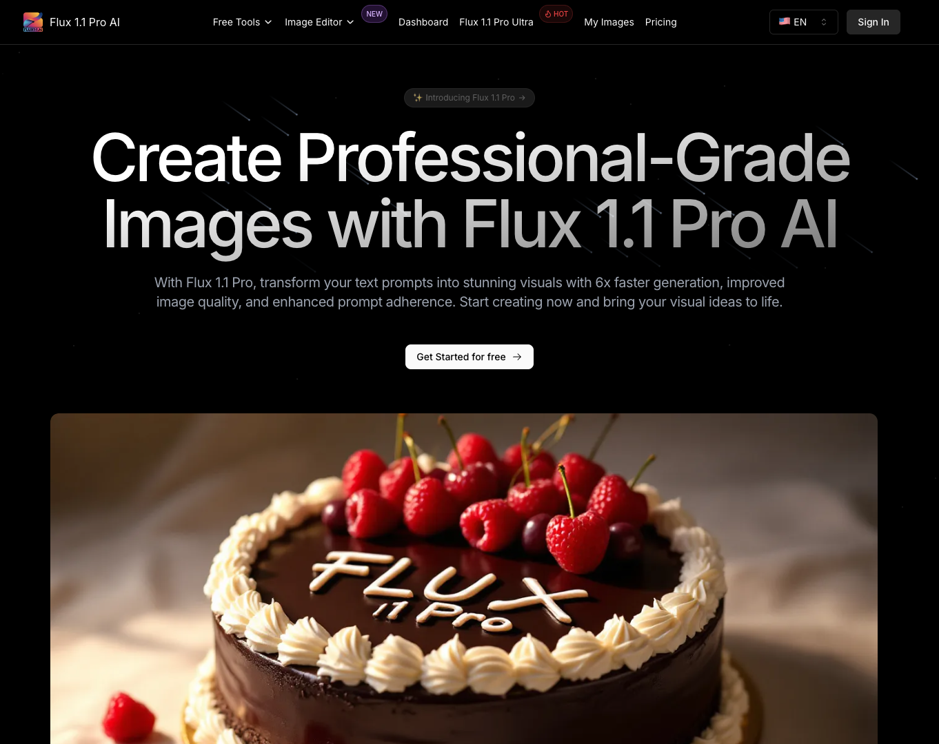 Flux 1.1 Pro screenshot