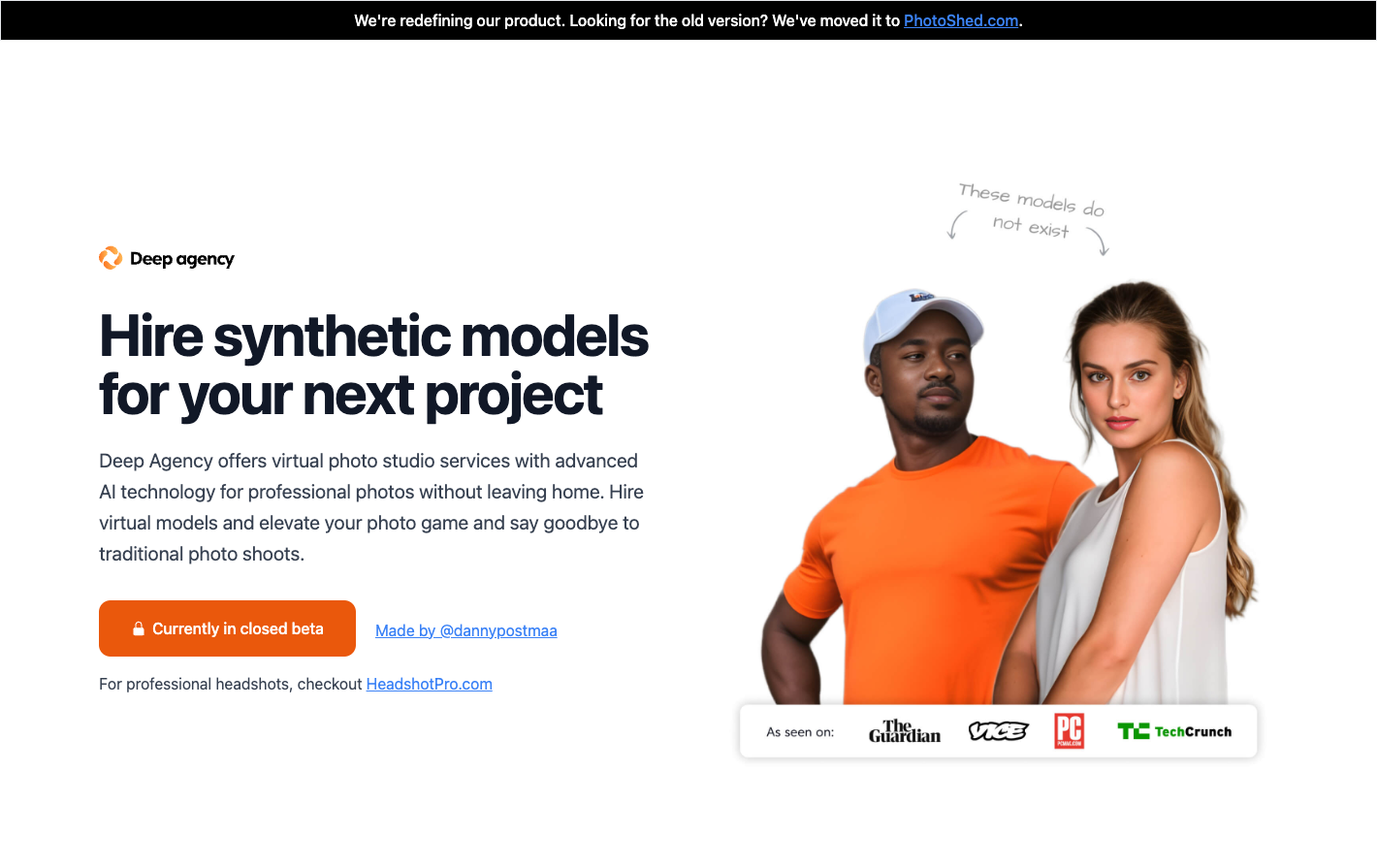 Deep Agency screenshot