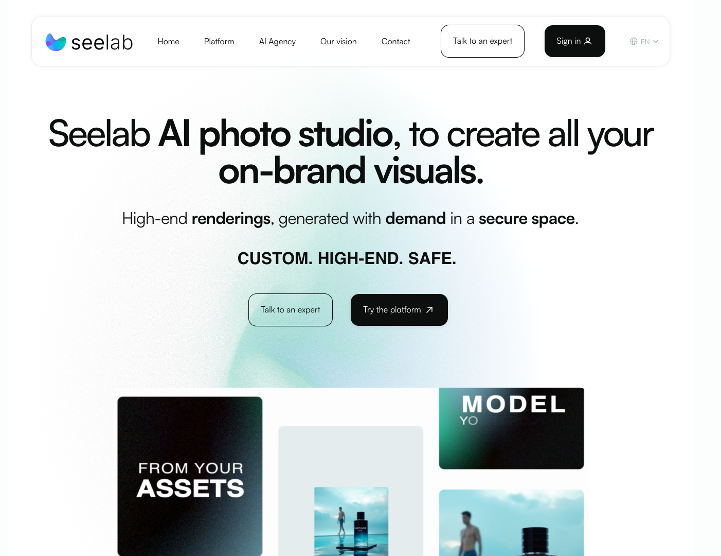 Seelab AI Studio screenshot