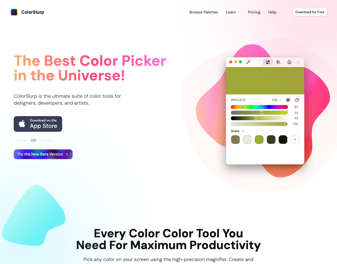 ColorSlurp screenshot