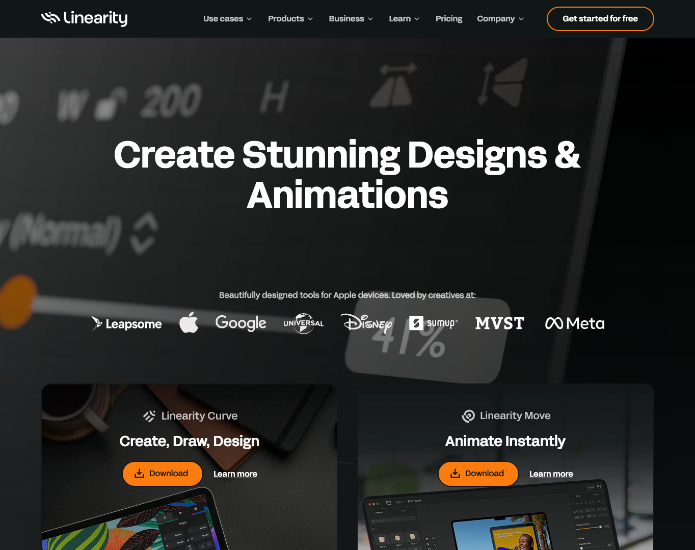 Linearity screenshot