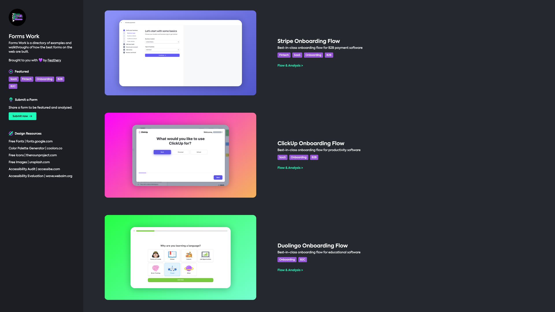Forms Work screenshot