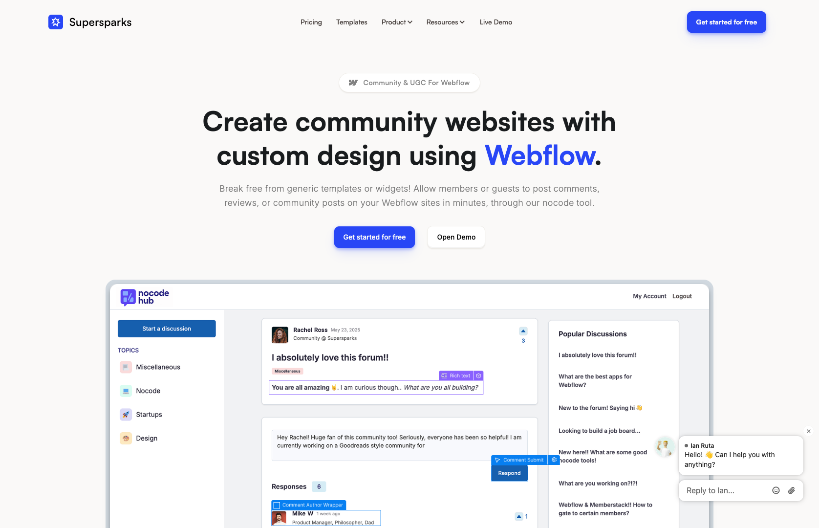 Supersparks screenshot